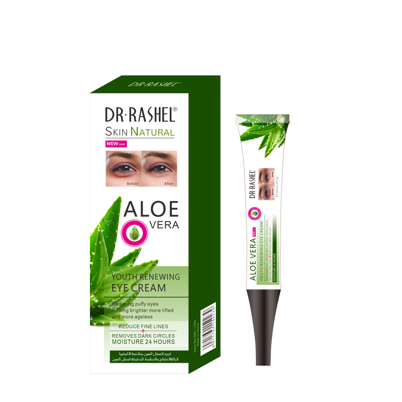 aloe vera plant under eyes Aloe vera youth renewing eye cream – Drrashelegypt
