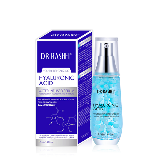 Youth revitalizing hyaluronic acid water-infused serum