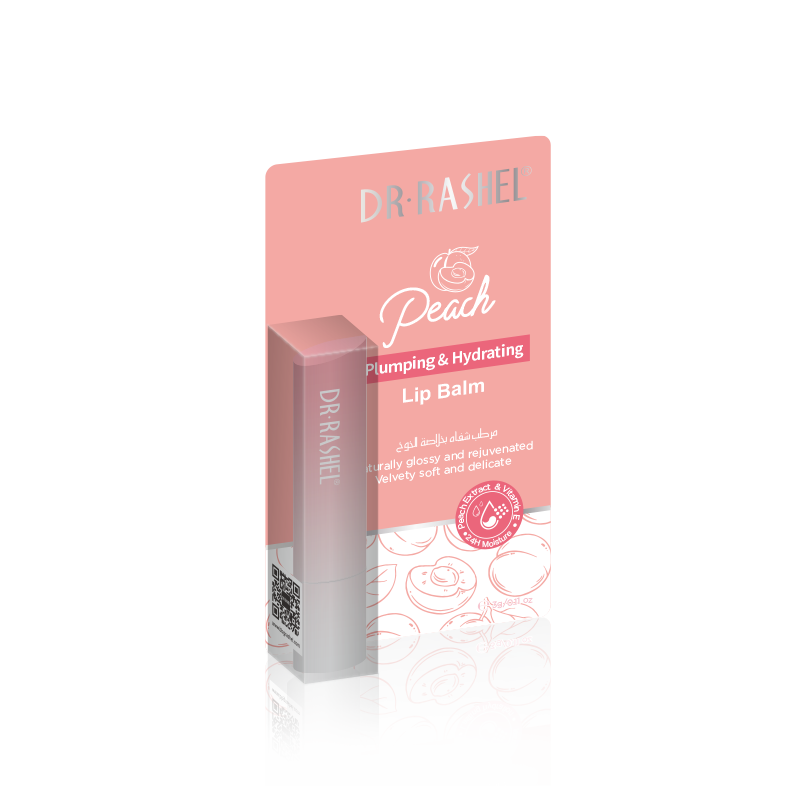 Peach plumping & hydrating lip balm