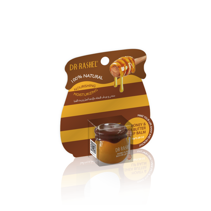 Honey & shea butter nourishing & moisturizing lip balm