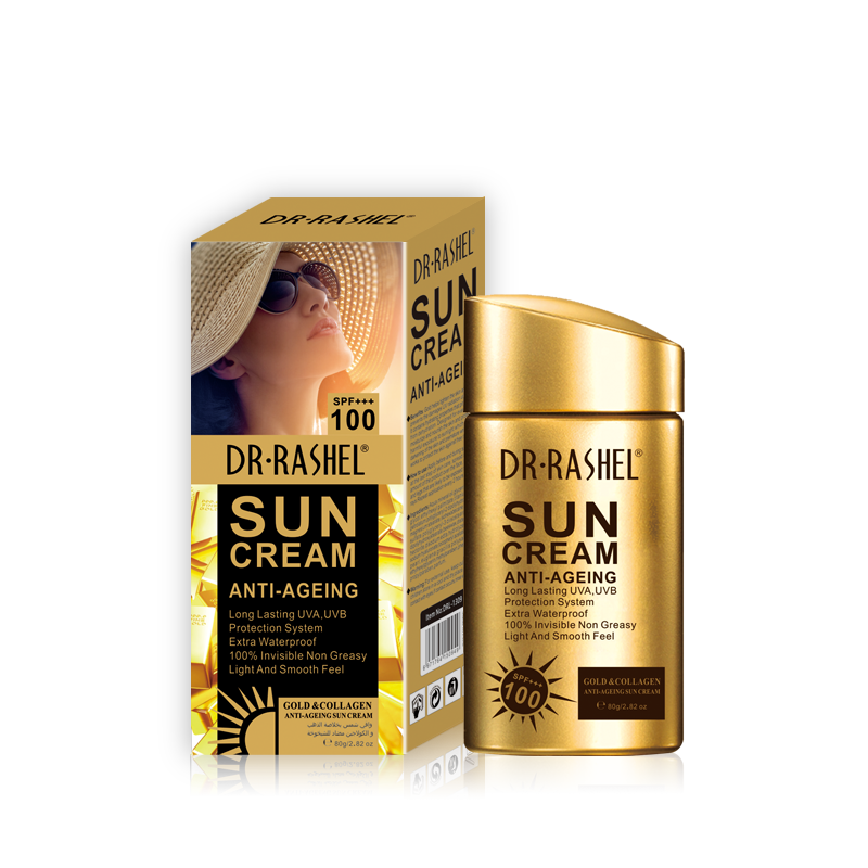gold collagen sun cream SPF100