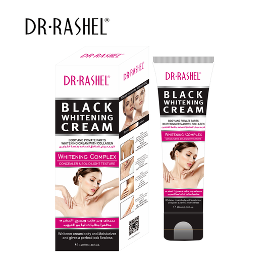 Black whitening cream