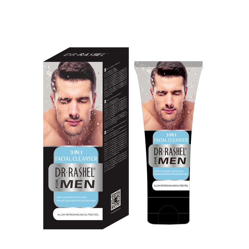 3 in 1 facial cleanser for men