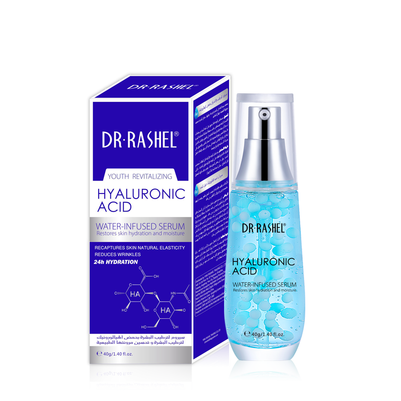 Youth revitalizing hyaluronic acid water-infused serum