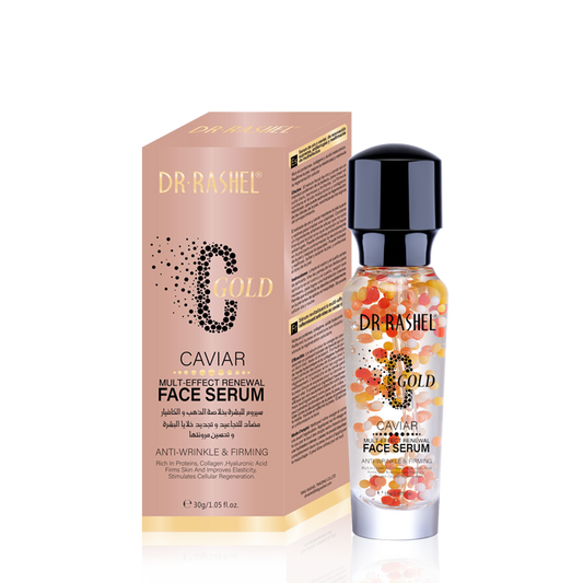 Gold caviar face serum