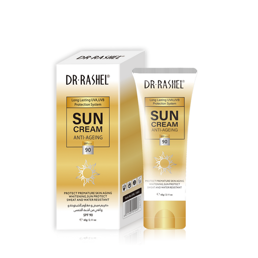 Anti-Age and whitening sun cream SPF 90