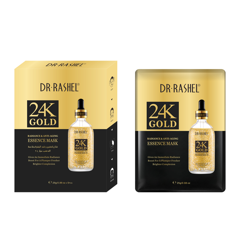 24k Gold radiance & anti-aging essence Mask 24k