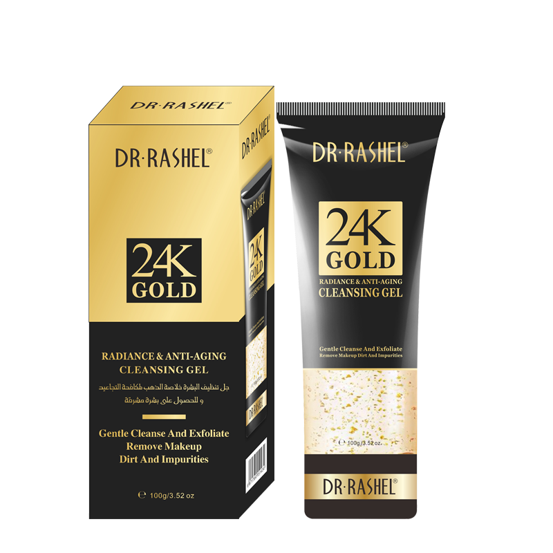 24K Gold radiance & anti-aging cleansing gel 24K