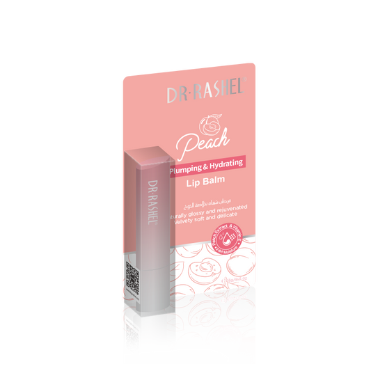 Peach plumping & hydrating lip balm