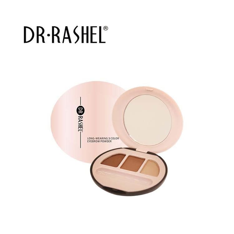 Dr.Rashel Long Wearing 3 Color Eyebrow Powder