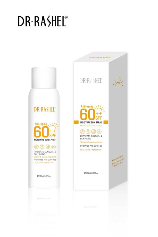 Anti-aging & moisture sun spray SPF 60 ++